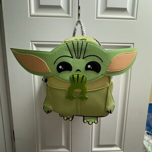Loungefly Disney Star Wars The Mandalorian The Child Frog Figural Mini Backpack